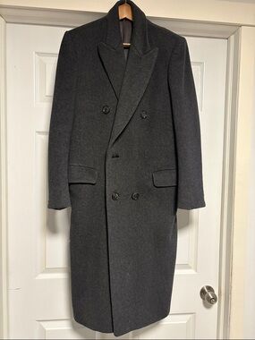 Eaton | Men's Pea Coat - Charcoal Gray